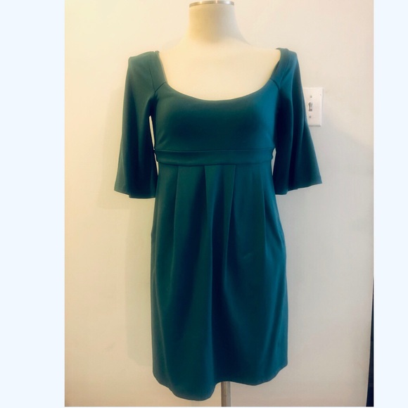 Susana Monaco empire waisted teal dress SZ Medium - Picture 1 of 9